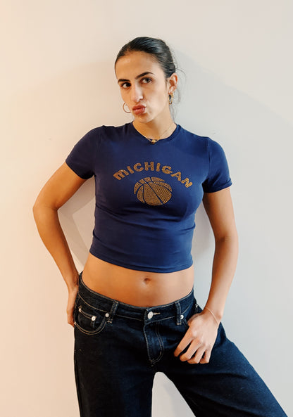 Michigan BBall Tee