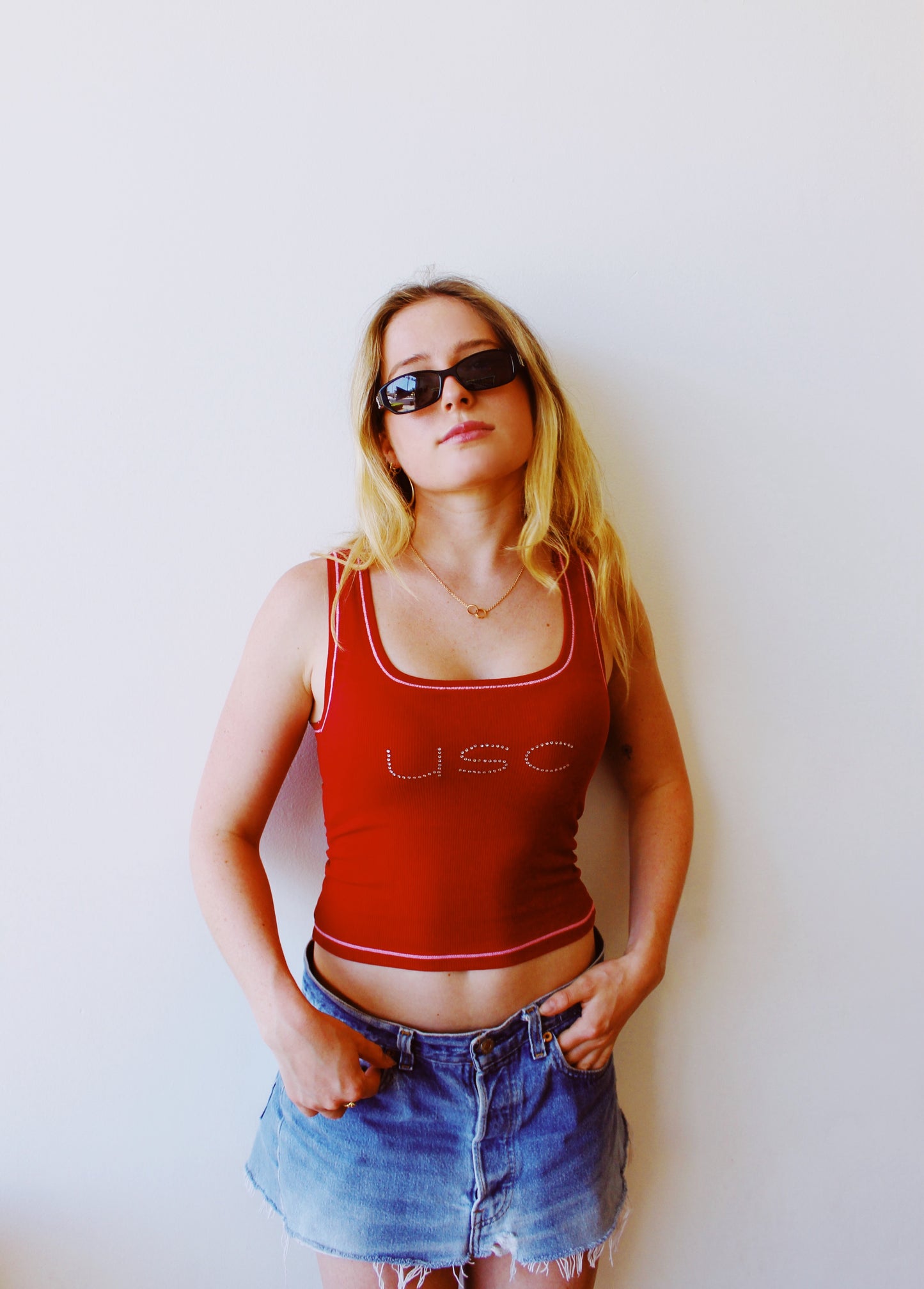 USC Ribbed Tank