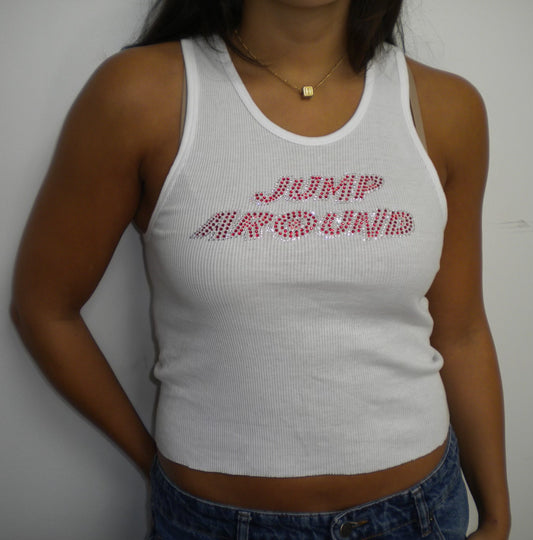 Jump Around Ribbed Tank