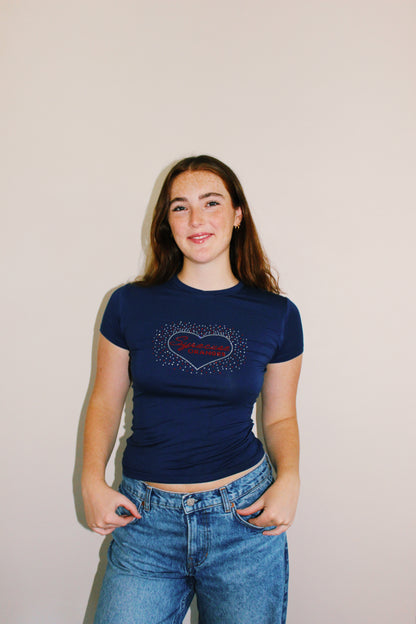 Orange Love Tee