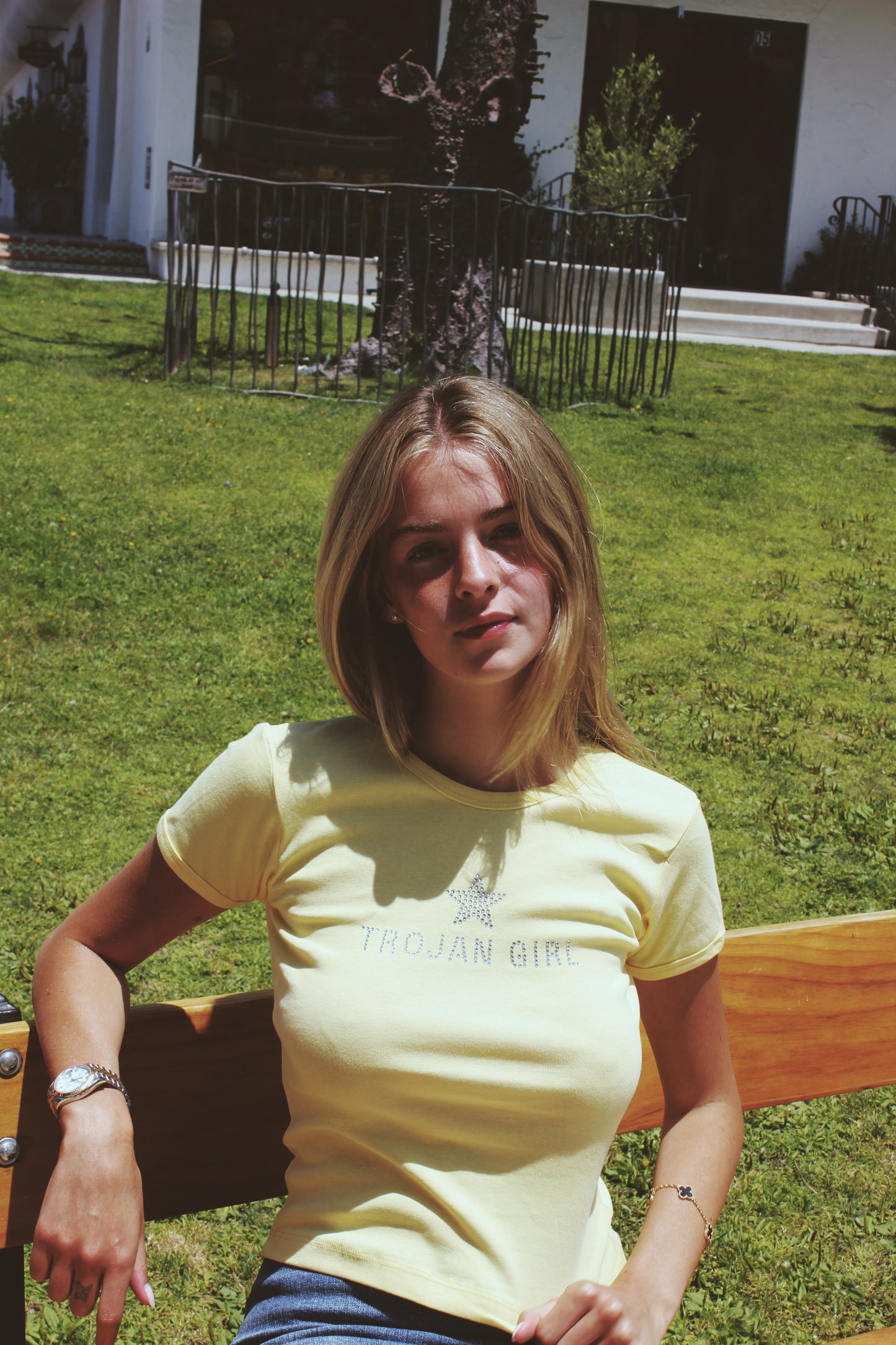 Trojan Girl Tee